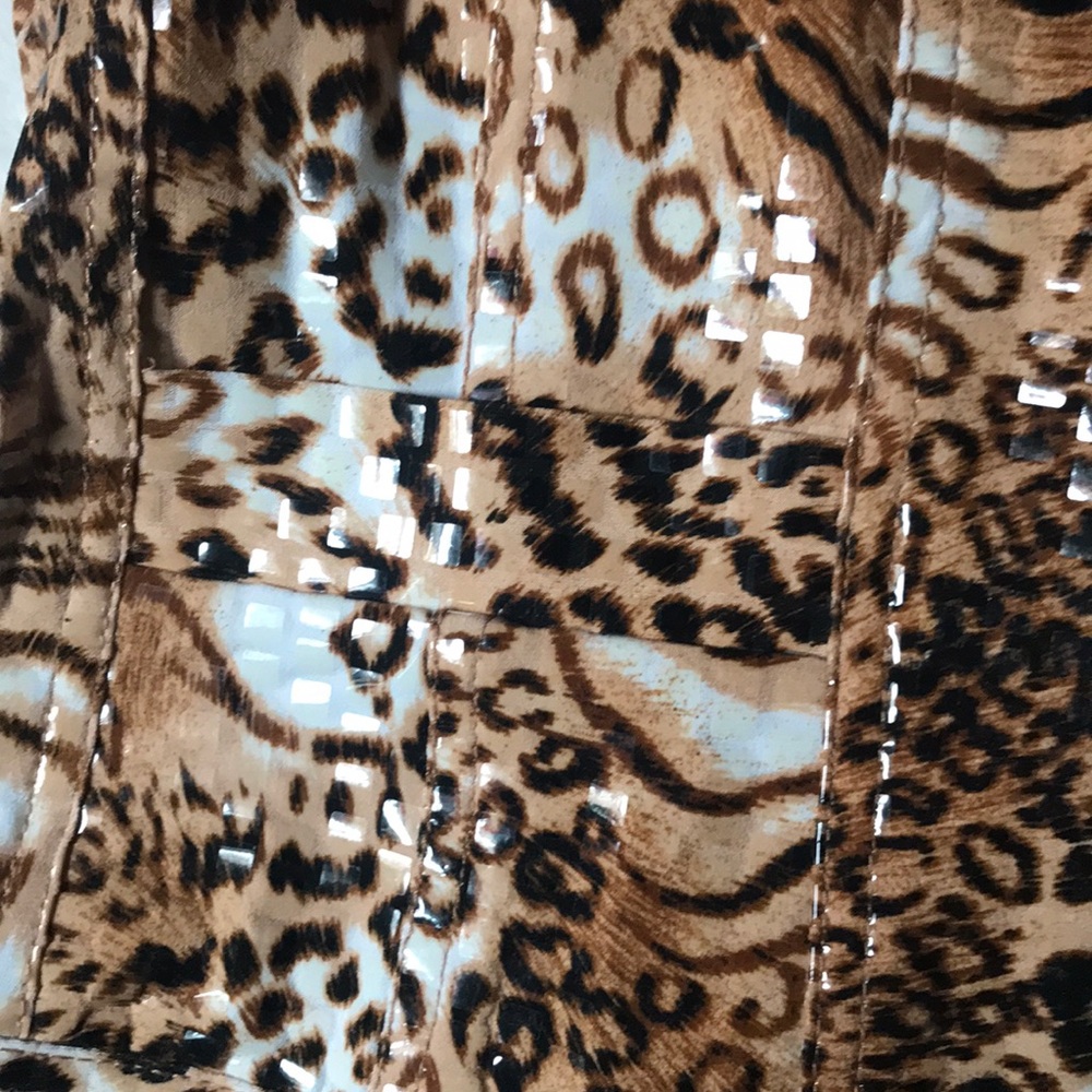 Ruby Rd | Animal Print Button Up Jacket - Picture 3 of 7